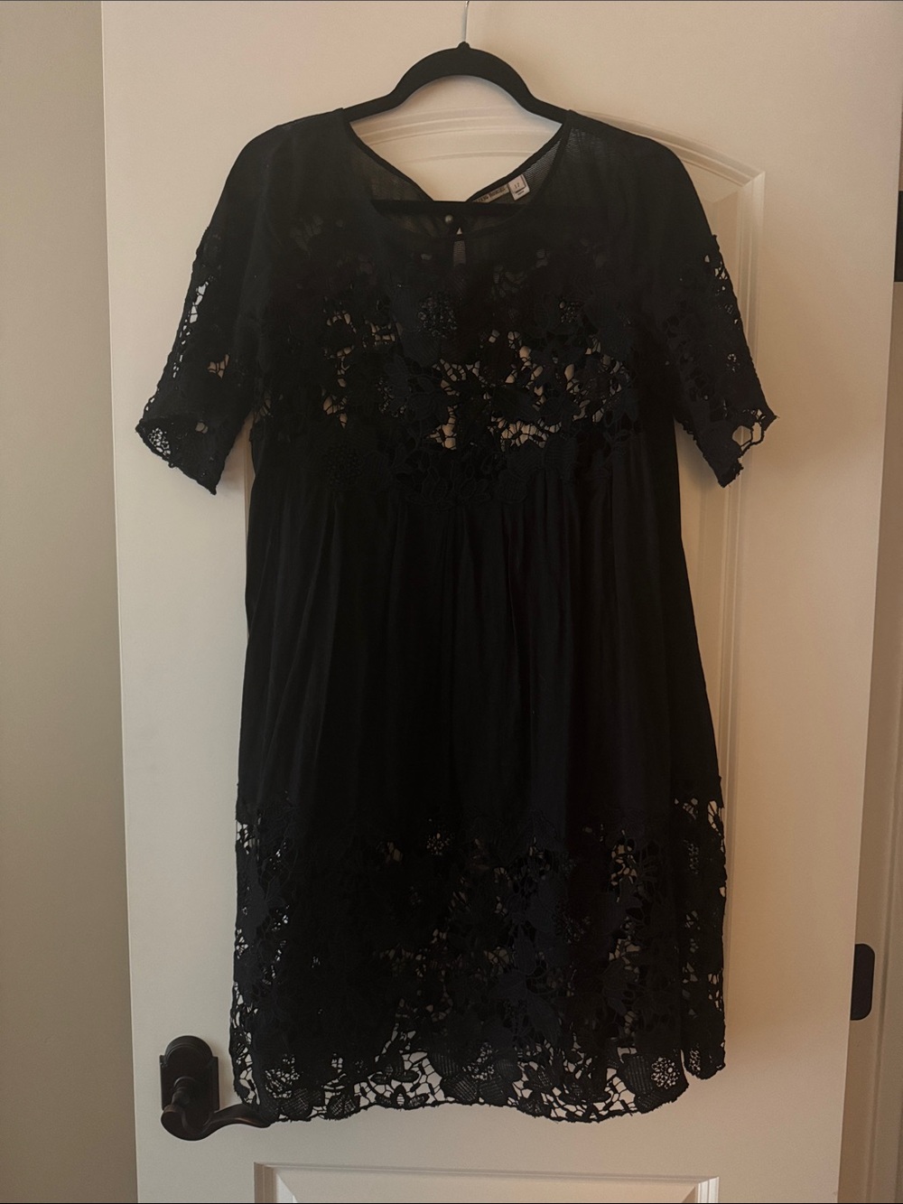 Anthro Holding Horses dress with lace detail